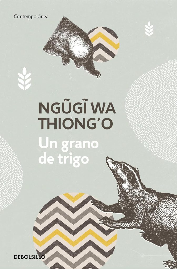 Portada de Un grano de trigo-Ngugi Wa Thiongo