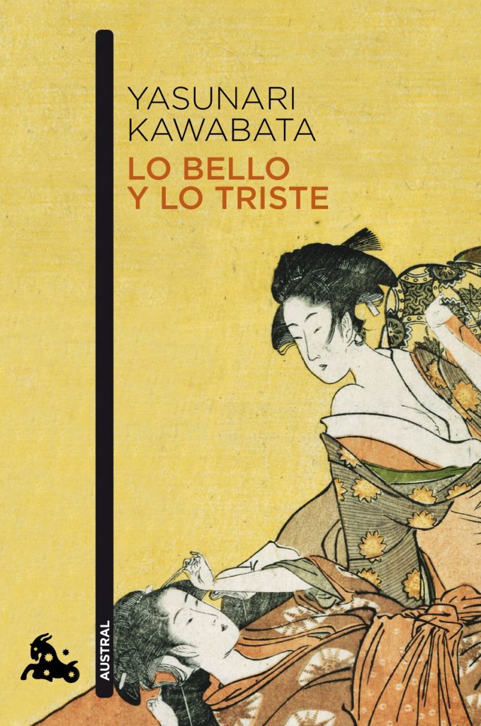 Portada de Lo bello y lo triste, de Yasunari Kawabata