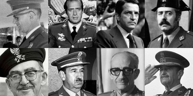 Protagonistas del 23-F