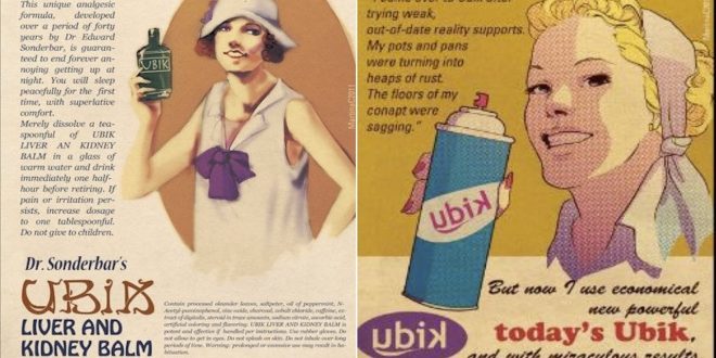 Portada de Ubik, de Philip K. Dick